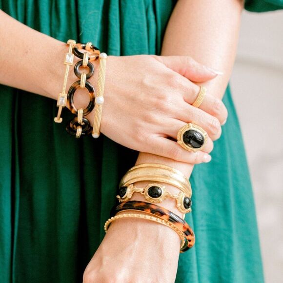 Brand New. $195 Julie Vos Madison Link Bracelet - Picture 5 of 10